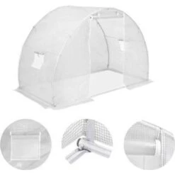 VidaXL 45748 4.5m² Stainless Steel Plastic -Gardena Store vidaXL 45748 4.5m² Stainless steel Plastic 4