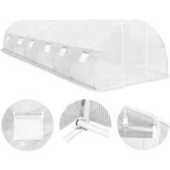 VidaXL 45752 27m² Stainless Steel Plastic -Gardena Store vidaXL 45752 27m² Stainless steel Plastic 4