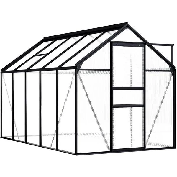 VidaXL 48211 5.89m² Aluminum Polycarbonate 3 VidaXL 48211 5.89m² Aluminum Polycarbonate