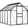 VidaXL 48216 4.75 M² Aluminum Polycarbonate -Gardena Store vidaXL 48216 4.75 m² Aluminum Polycarbonate