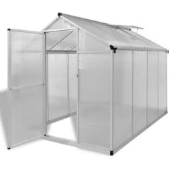 VidaXL Förstärkt Basram 4.6m² Aluminum Polycarbonate