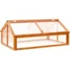 VidaXL Greenhouse 114x80x50cm Wood 2 VidaXL Greenhouse 114x80x50cm Wood -Gardena Store vidaXL Greenhouse 114x80x50cm Wood