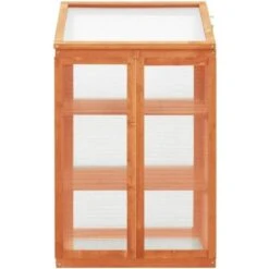 VidaXL Greenhouse 60x45x100cm Wood -Gardena Store vidaXL Greenhouse 60x45x100cm Wood 2