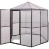 VidaXL Greenhouse Aluminium -Gardena Store vidaXL Greenhouse Aluminium