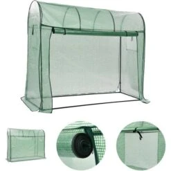 VidaXL Greenhouse With Zippered