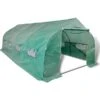 VidaXL Portabletunnel 18m²+Steel Stainless Steel Polycarbonate -Gardena Store vidaXL Portabletunnel 18m² Steel Stainless steel Polycarbonate
