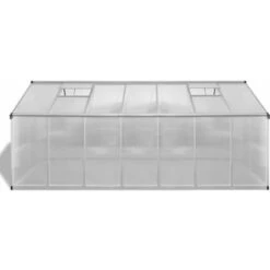 VidaXL Reinforced 10.53m² Aluminum Polycarbonate -Gardena Store vidaXL Reinforced 10.53m² Aluminum Polycarbonate 3