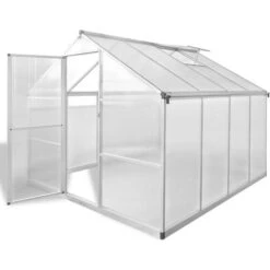 VidaXL Reinforced With Base 6.05m² Aluminum Aluminum Polycarbonate