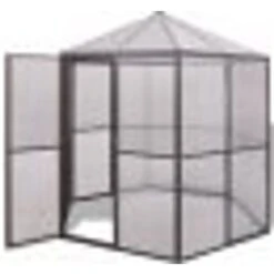 VidaXL Växthus 5.0m² Aluminum Polycarbonate