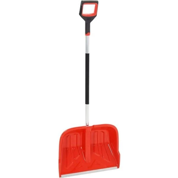 VidaXL Sneskovl 136 Aluminium Rød 3 VidaXL Sneskovl 136 Aluminium Rød